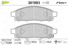 0114-TO1717-دسك بريك امامي متسوبيشي هنتر + نيسان NV200