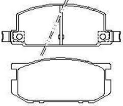 0116-TO1327-دسك بريك امامي سوبارو 80>84